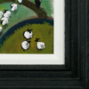 Incomers by David Alderman, original painting, detail
