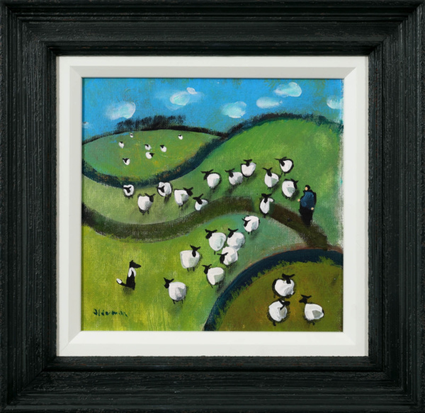 Incomers by David Alderman, original painting