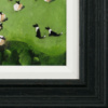 Waiting For The Call by David Alderman, original painting, detail