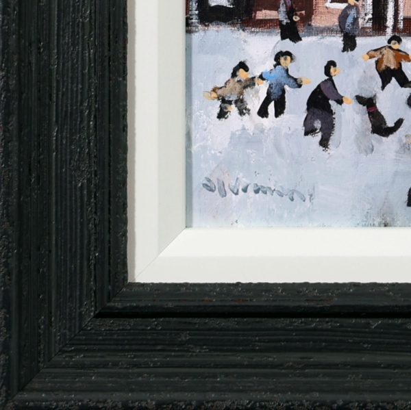 We Had Some Fun! by David Alderman, original painting, detail