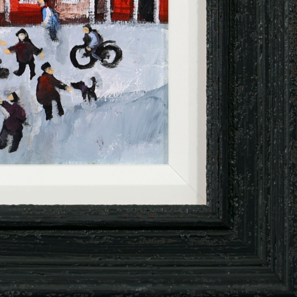 We Had Some Fun! by David Alderman, original painting, detail