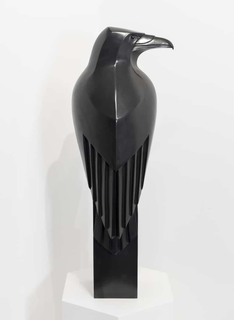 Raven (Black Metal Finish) by Paul Harvey
