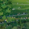 Greenwich Park by Jenni Murphy, limited edition print, detail