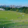 Greenwich Park by Jenni Murphy, limited edition print, detail