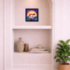 Our Sunrise Bubble by Sunita Khedekar, original painting, in room