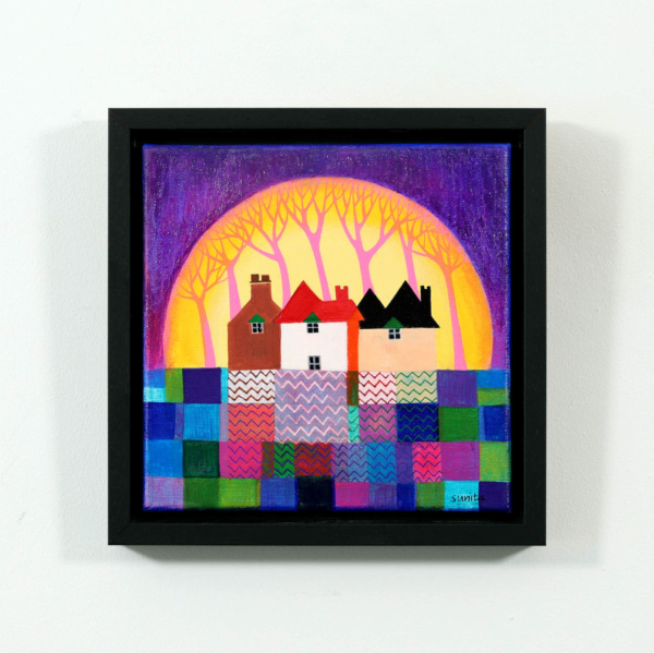 Our Sunrise Bubble by Sunita Khedekar, original painting