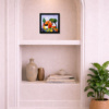 Our Happy Place by Sunita Khedekar, original painting, in room