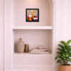 Warmth by Sunita Khedekar, original painting, in room