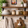 Warmth by Sunita Khedekar, original painting, in room