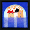 Moonlight Reflections by Sunita Khedekar, original painting