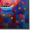 Moonrise by Sunita Khedekar, original painting, detail