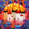 Moonrise by Sunita Khedekar, original painting