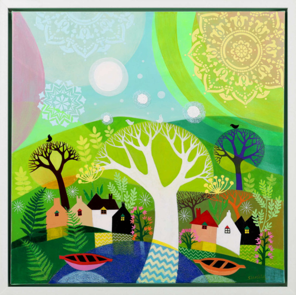 Mandala Forest by Sunita Khedekar, original painting