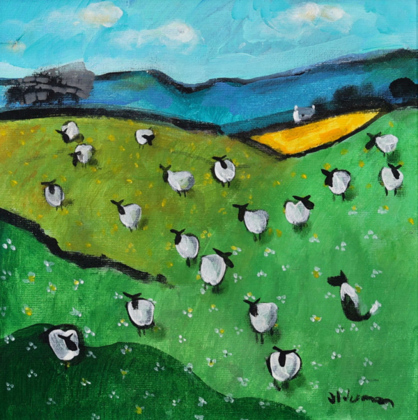 Not Listening! by David Alderman, original painting