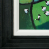 She’s Behind You! by David Alderman, original painting, detail
