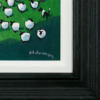 She’s Behind You! by David Alderman, original painting, detail