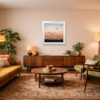 Drifting by Ben Payne, original painting, in room