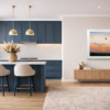 Drifting by Ben Payne, original painting, in room