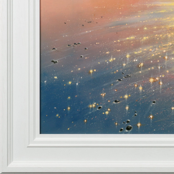 Retreating Tide by Ben Payne, original painting, detail