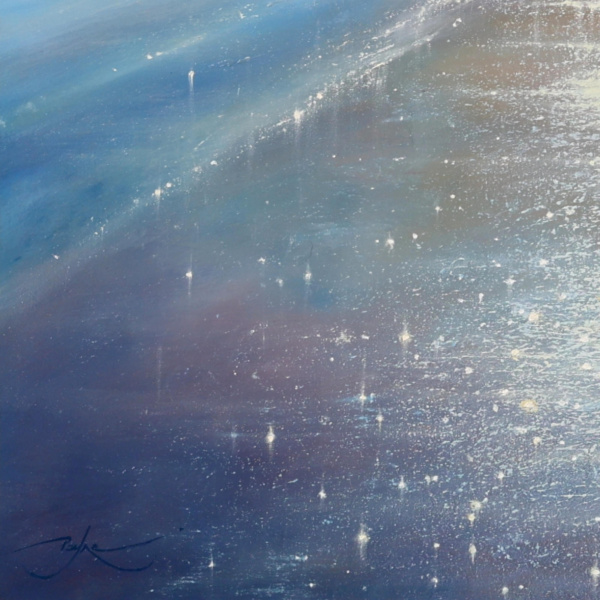 Days To Remember by Ben Payne, original painting, detail