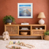 Days To Remember by Ben Payne, original painting, in room