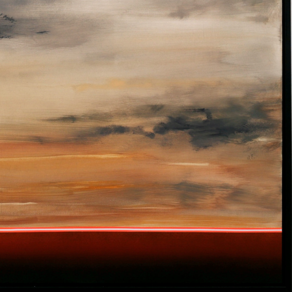 When The Light Returns by Rubén Calatayud (Arken), original painting, detail