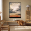 When The Light Returns by Rubén Calatayud (Arken), original painting, in room