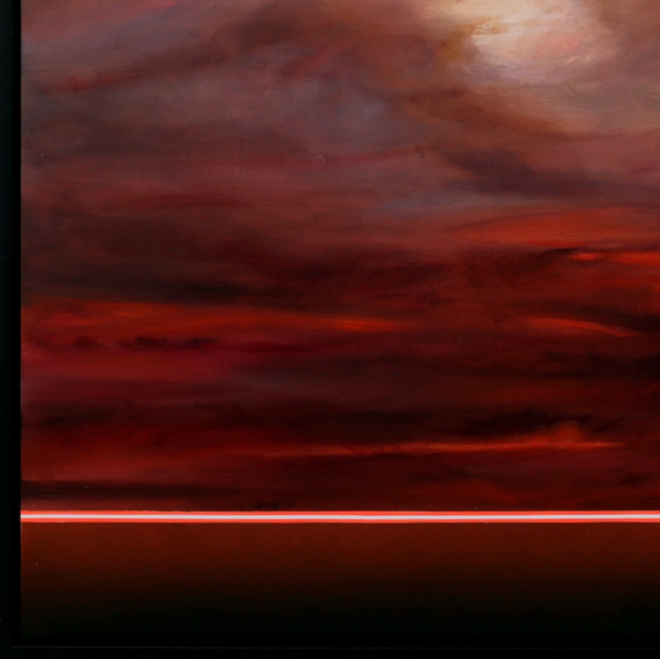 Breaking Through by Rubén Calatayud (Arken), original painting, detail
