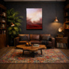 Breaking Through by Rubén Calatayud (Arken), original painting, in room