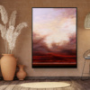 Breaking Through by Rubén Calatayud (Arken), original painting, in room
