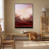 Breaking Through by Rubén Calatayud (Arken), original painting, in room