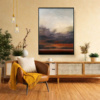 Whispers Of Light by Rubén Calatayud (Arken), original painting, in room