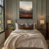 Whispers Of Light by Rubén Calatayud (Arken), original painting, in room