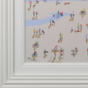Sunset Games II by Paola Cassais, original painting, detail