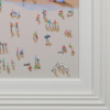Sunset Games II by Paola Cassais, original painting, detail