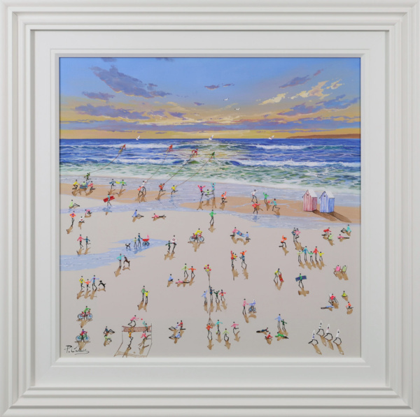 Sunset Games II by Paola Cassais, original painting