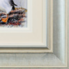 Paola The Puffin by Ruby Keller, original painting, detail