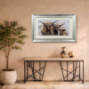 Family Photo II by Ruby Keller, original painting, in room