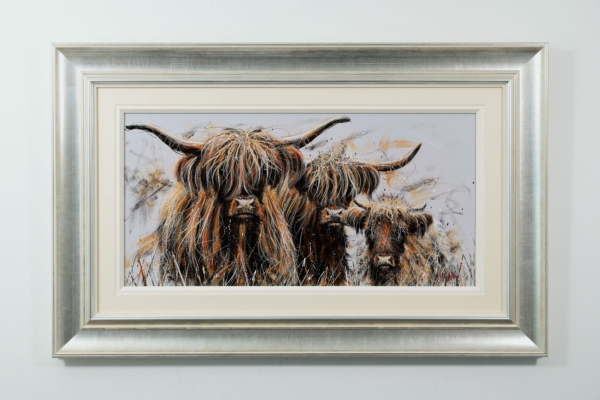 Family Photo II by Ruby Keller, original painting