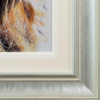 You Were Saying? by Ruby Keller, original painting, detail