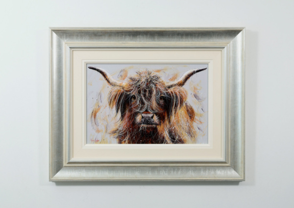 You Were Saying? by Ruby Keller, original painting