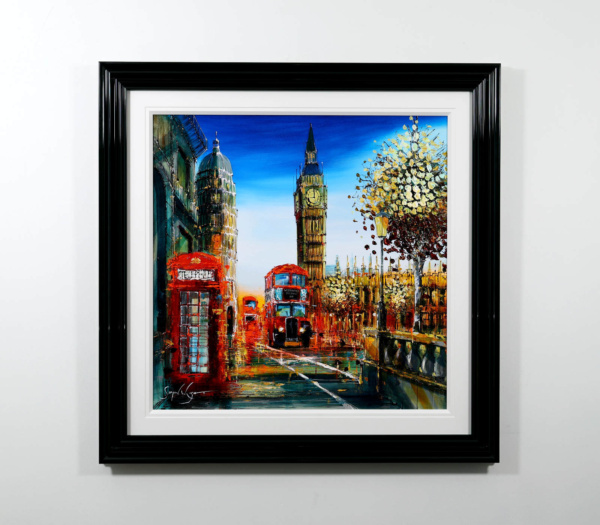 London In Motion by Simon Wright, original painting