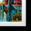 View from Westminster Bridge by Simon Wright, original painting, detail