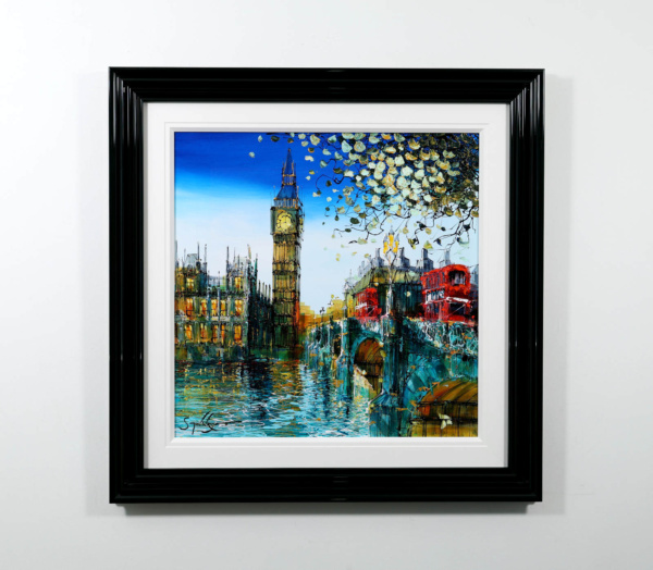 View from Westminster Bridge by Simon Wright, original painting