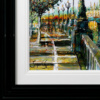 Spring On The Thames by Simon Wright, original painting, detail