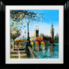 Spring On The Thames by Simon Wright, original painting