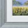 Lavender Meadow by Allan Morgan, original painting, detail