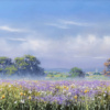 Lavender Meadow by Allan Morgan, original painting