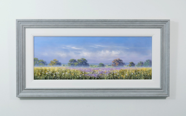 Lavender Meadow by Allan Morgan, original painting