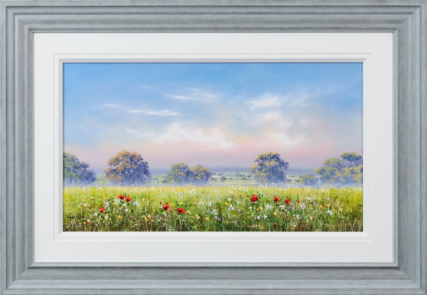 Summer Meadow Light by Allan Morgan, original painting